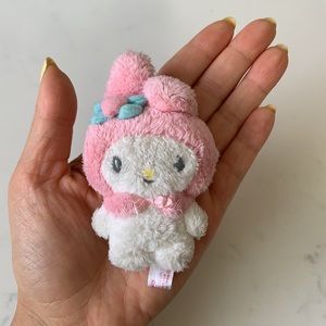 My Melody plush keychain stuffie